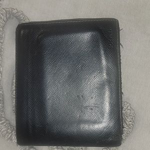 Genuine Prada Saffiano  Leather Wallet.